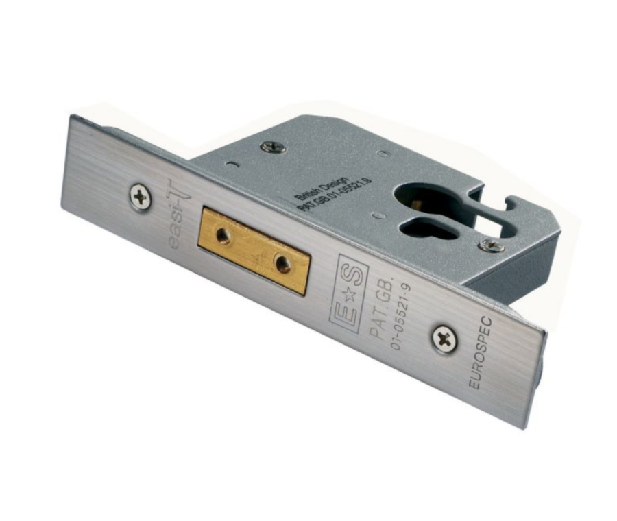 76mm Antique Brass Easi T Euro Profile Deadlock | EDS5030AB