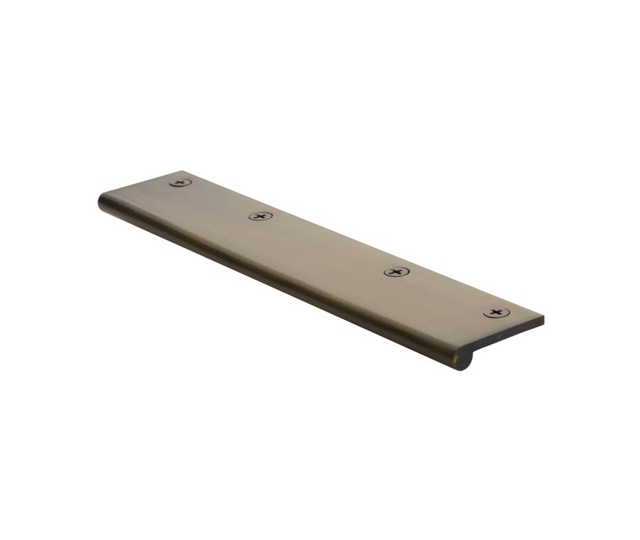 Heritage Brass Antique Brass Edge Pull Cabinet Handle 200mm