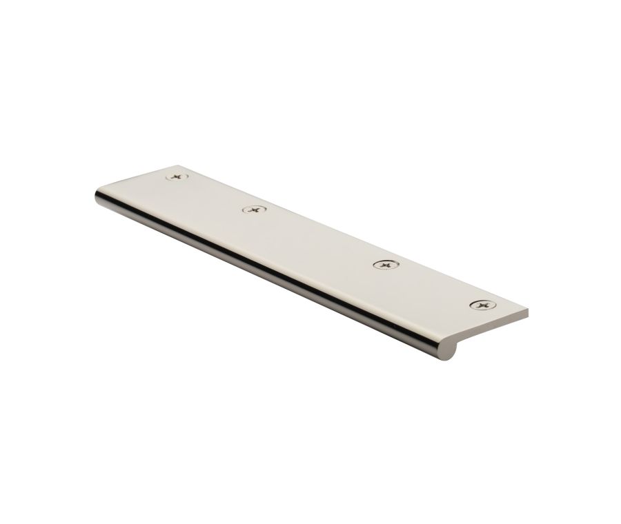 Heritage Brass Polished Nickel Finish Edge Pull Cabinet Handle 200mm