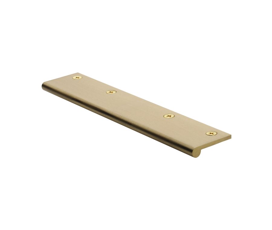 Heritage Brass Satin Brass Edge Pull Cabinet Handle 200mm