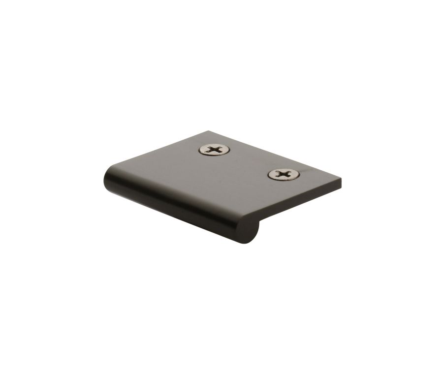 Heritage Brass Matt Bronze Edge Pull Cabinet Handle 50mm
