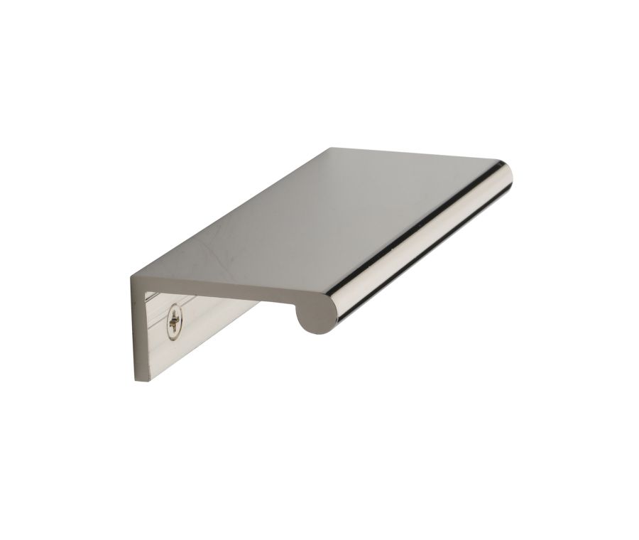Heritage Brass Polished Nickel Finish EPR Edge Pull Cabinet Handle 100mm