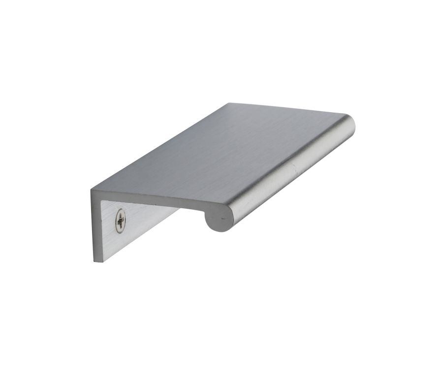 Heritage Brass Satin Chrome EPR Edge Pull Cabinet Handle 100mm