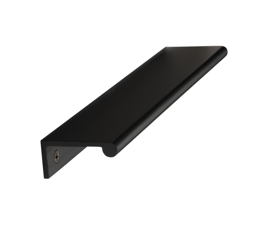 Heritage Brass Matt Black EPR Edge Pull Cabinet Handle 200mm