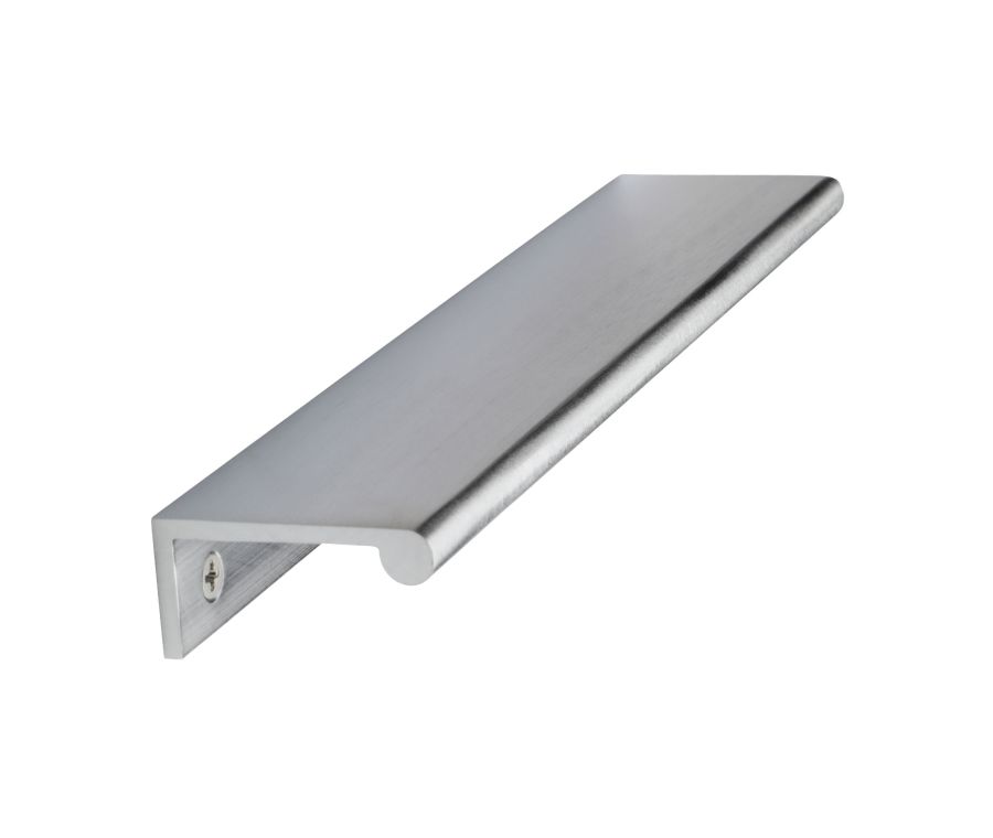 Heritage Brass Satin Chrome EPR Edge Pull Cabinet Handle 200mm