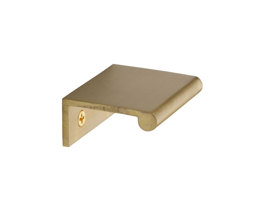 Heritage Brass Satin Brass EPR Edge Pull Cabinet Handle 50mm