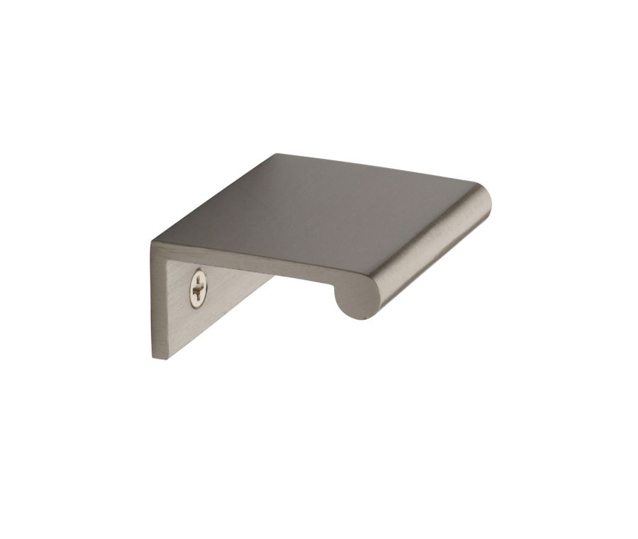 Heritage Brass Satin Nickel EPR Edge Pull Cabinet Handle 50mm