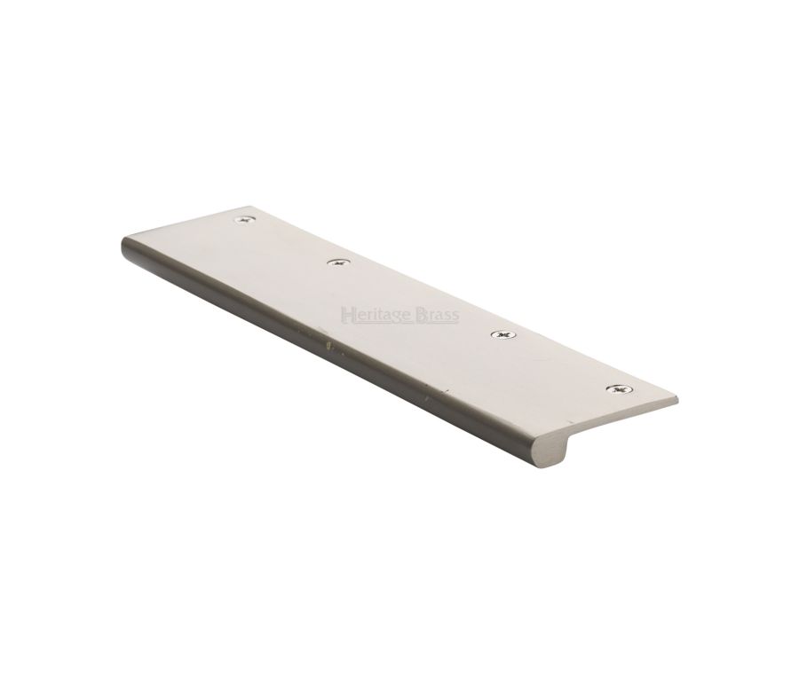 Heritage Brass Satin Nickel EPT Edge Pull Cabinet Handle 200mm