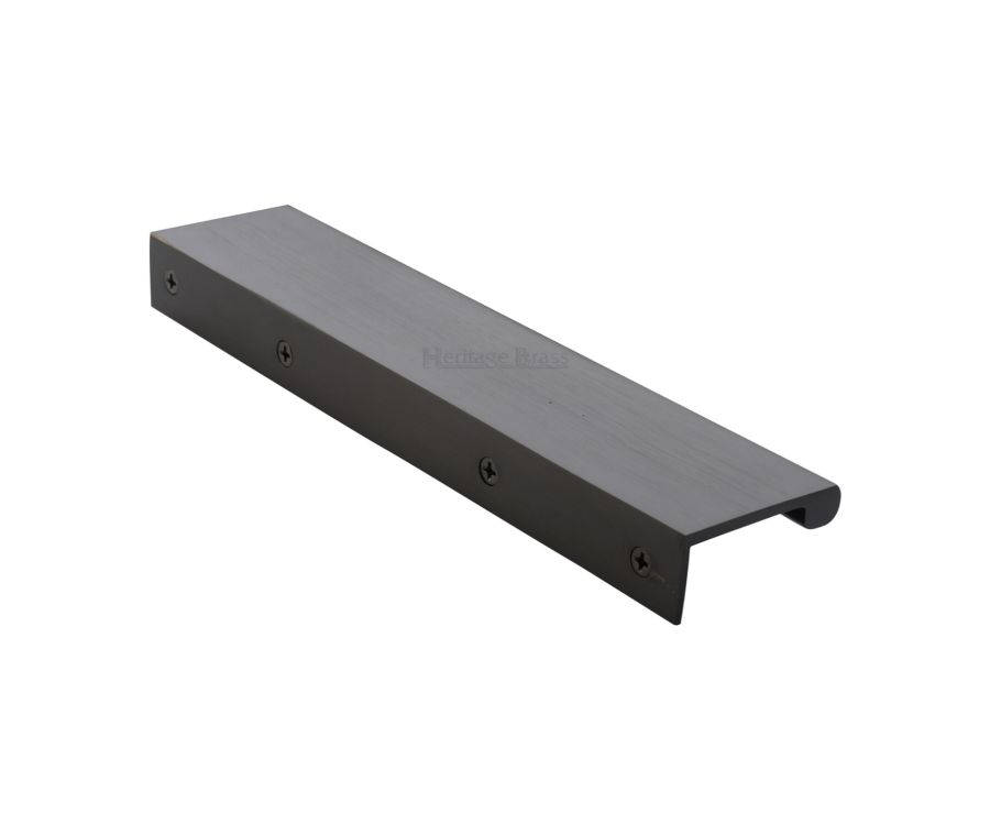 Heritage Brass Matt Bronze EPTR Edge Pull Cabinet Handle 200mm