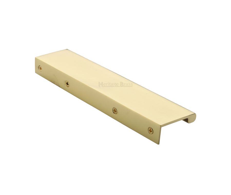 Heritage Brass Polished Brass EPTR Edge Pull Cabinet Handle 200mm