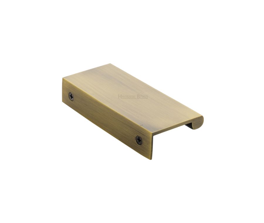 Heritage Brass Antique Brass EPTR Edge Pull Cabinet Handle 50mm