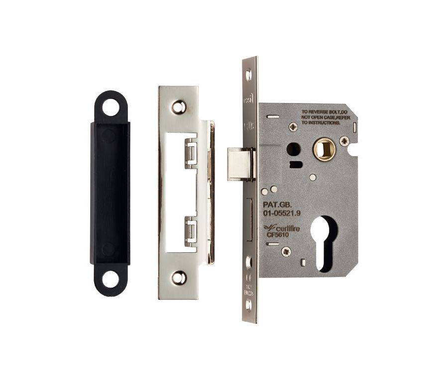 64mm Polished Nickel Easi T Euro Profile Sashock | ESE5025NP