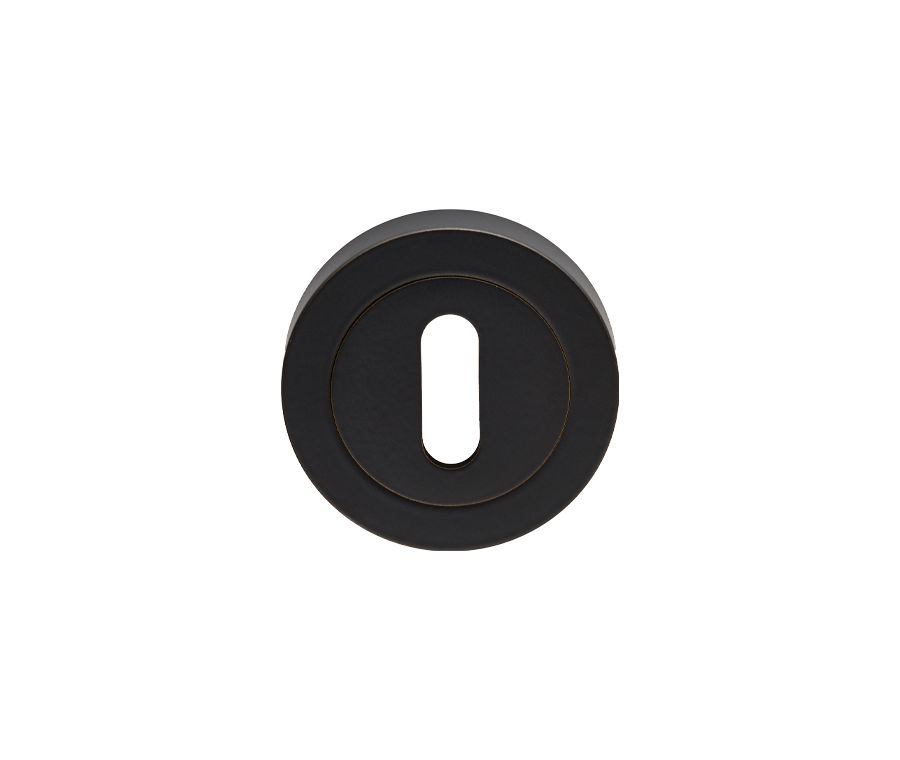Carlisle Brass Matt Black Standard Keyhole Escutcheon | EUL002MB 