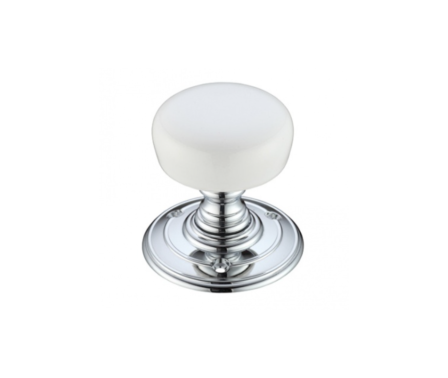 Plain White / Polished Chrome