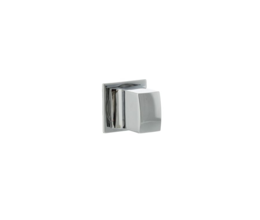 Polished Chrome Concealed Rose Square WC Turn | FCSWCPC