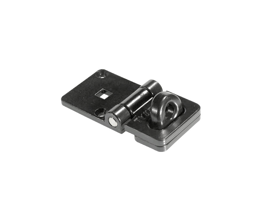Federal FD702HS Black Hardened Steel Hasp & Staple