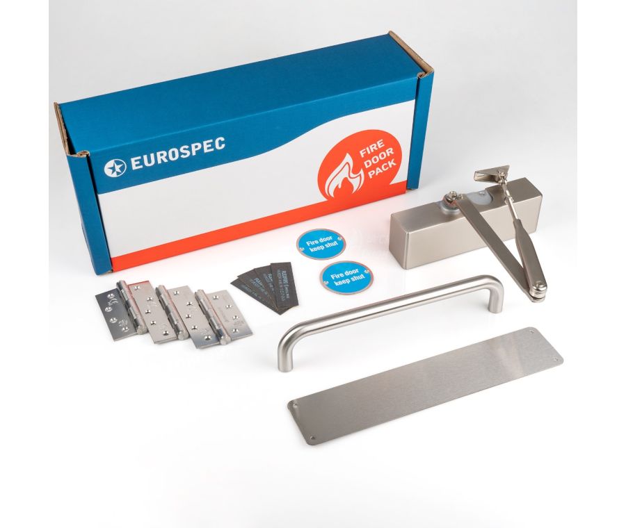 Eurospec Commercial Fire Door Pack - PUSH EN2-4 PULL | FDPC2