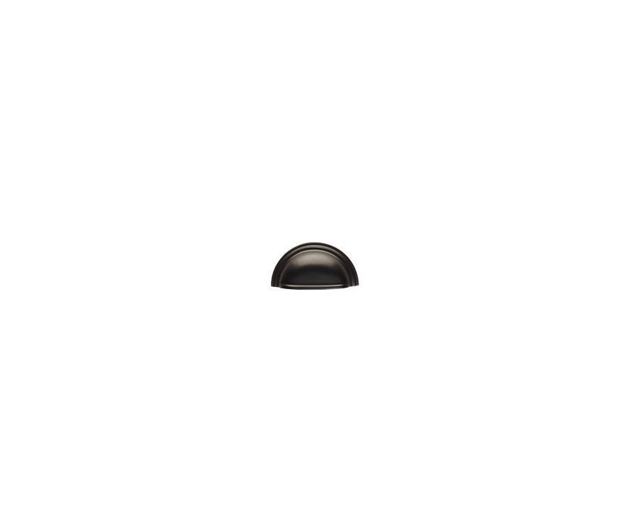 Matt Black 76mm Victorian Cup Pull | C47MB