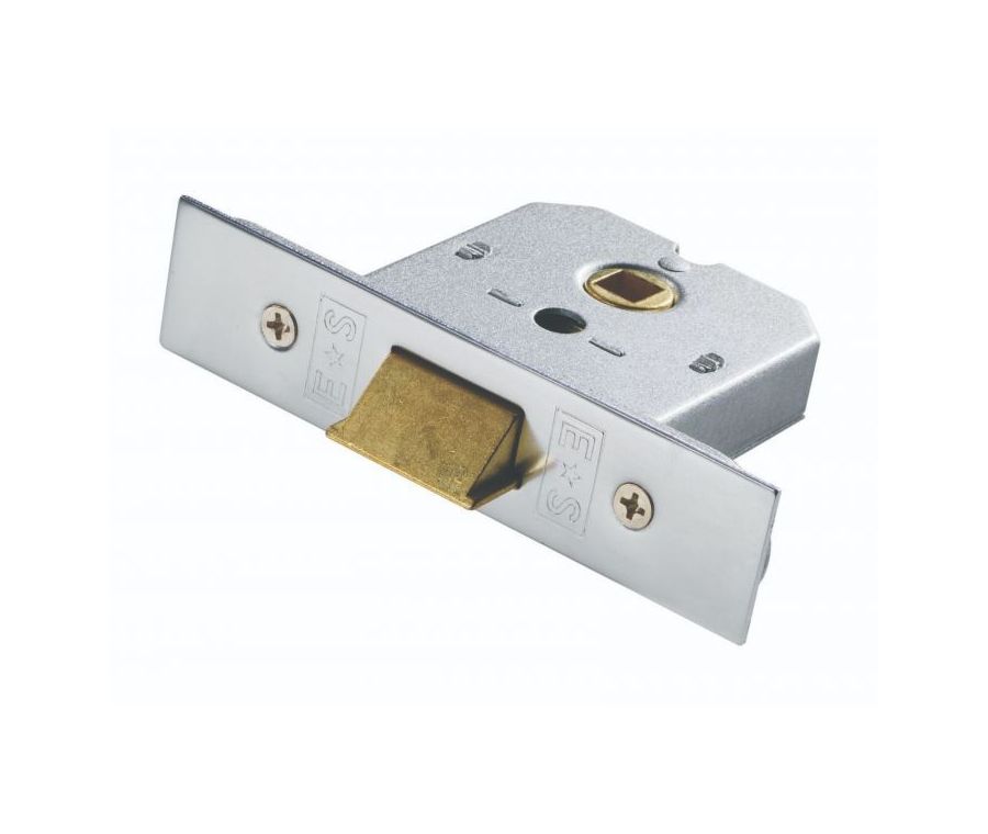 64mm Satin Chrome Flat Latch | FLL8025SCP