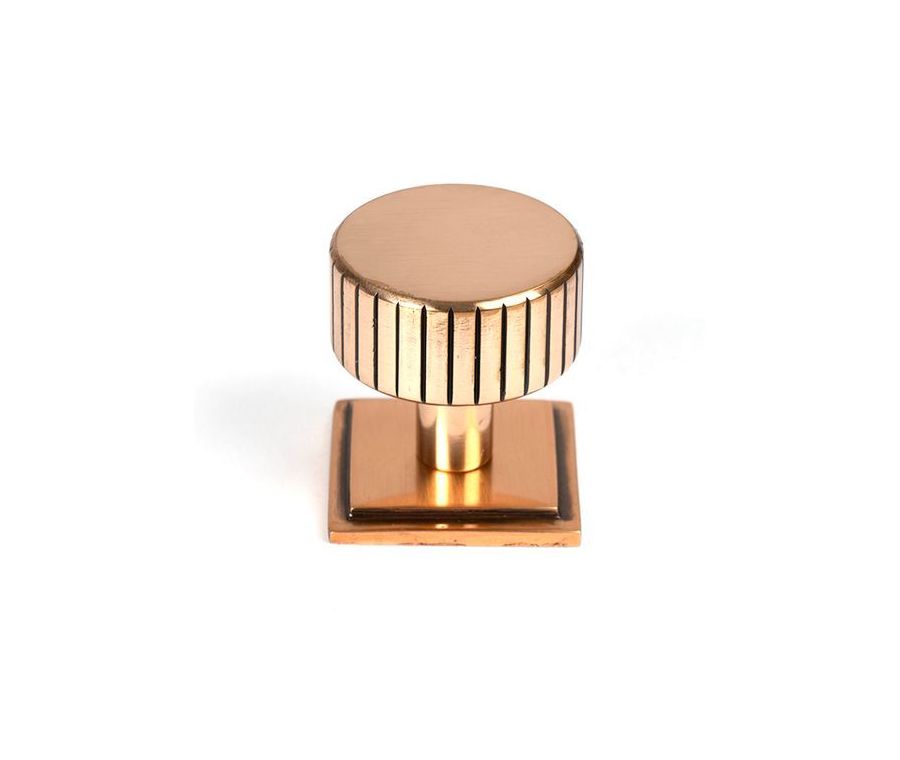 Anvil Polished Bronze Judd 32mm Cabinet Knob (Square) | 50477