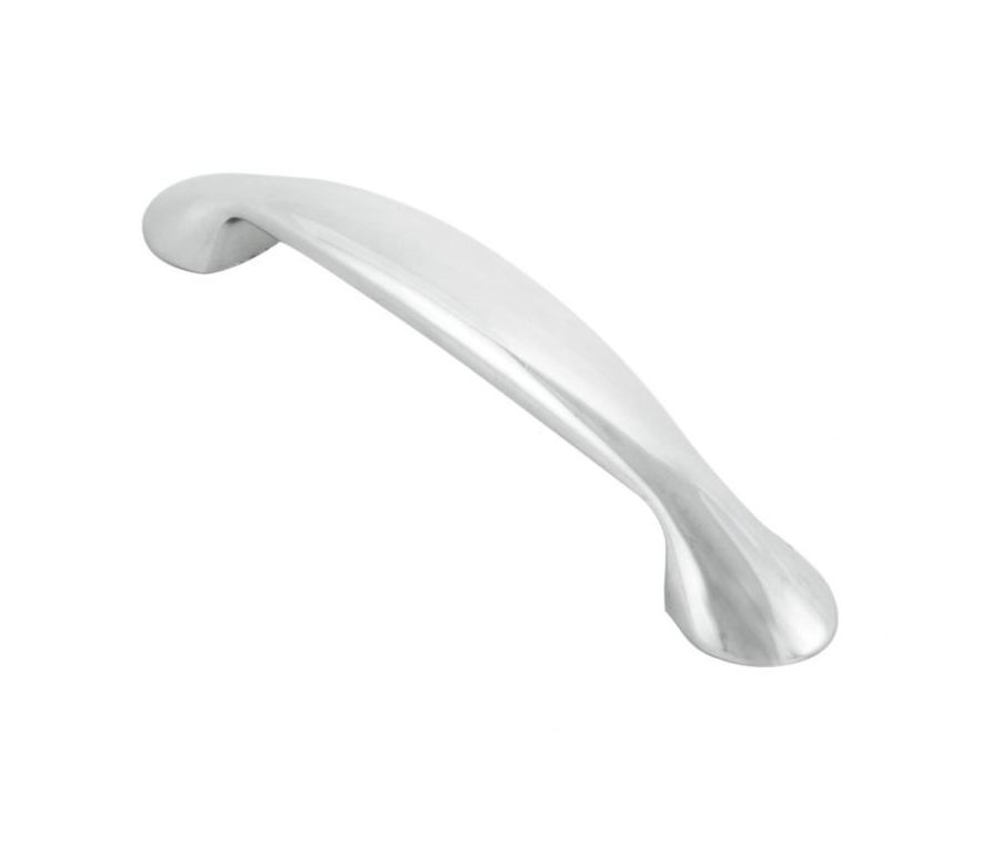 Polished Chrome 166mm Platypus Bow Handle | FTD343CP