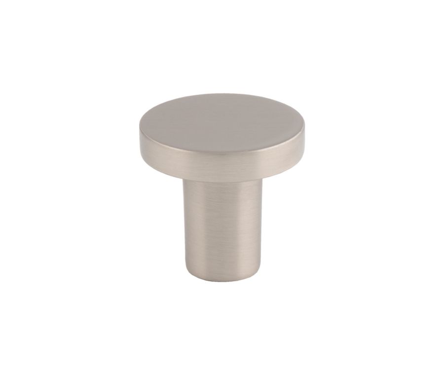 Satin Nickel 26mm Circular Cupboard Knob | FTD348ASN