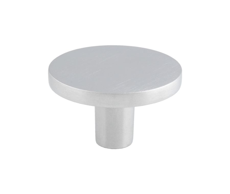 Satin Chrome 41mm Circular Cupboard Knob | FTD348BSC