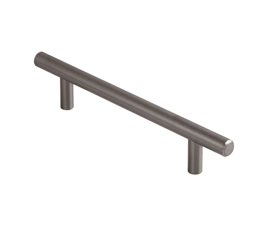 Gun Metal T Bar Cabinet Handle 128mm c/c | FTD445BGM