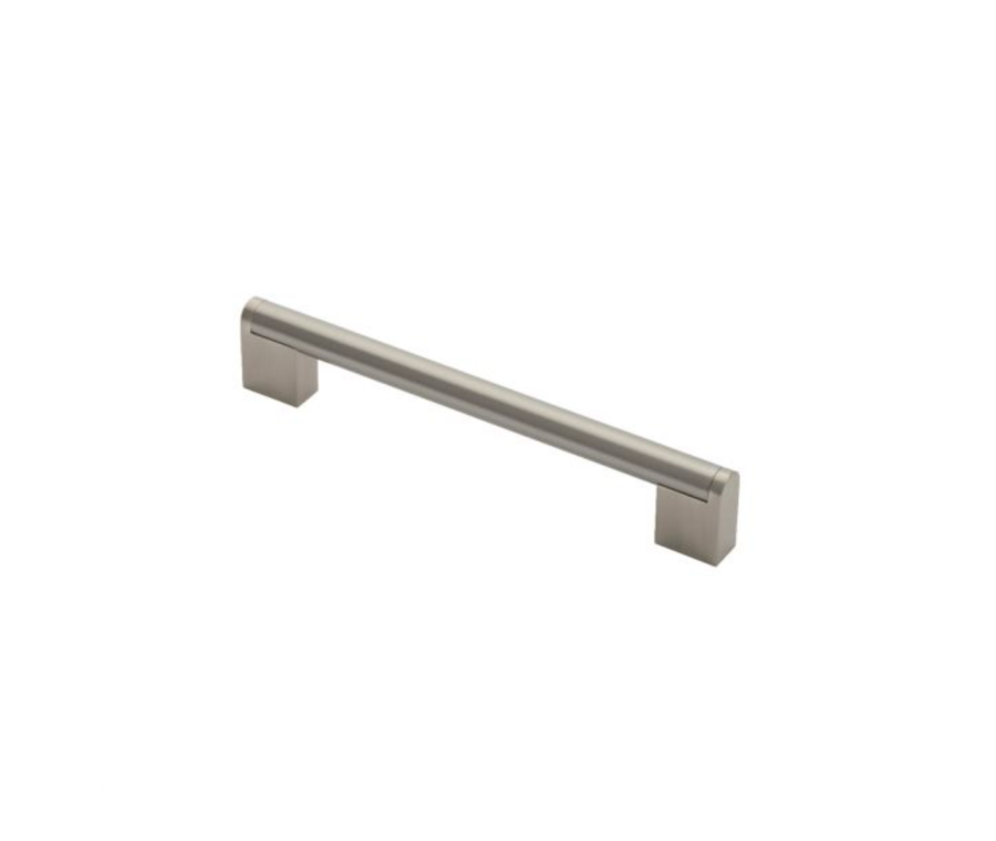 Satin Nickel & Stainless Steel 200mm Bar Handle | FTD4750CSNSS