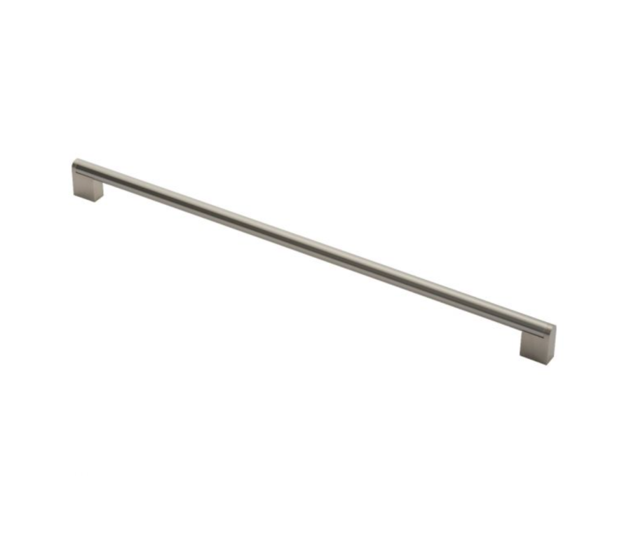 Satin Nickel & Stainless Steel 488mm Bar Handle | FTD4750GSNSS