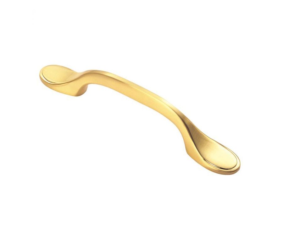 Satin Brass 128mm Shaker Style Handle | FTD520SB