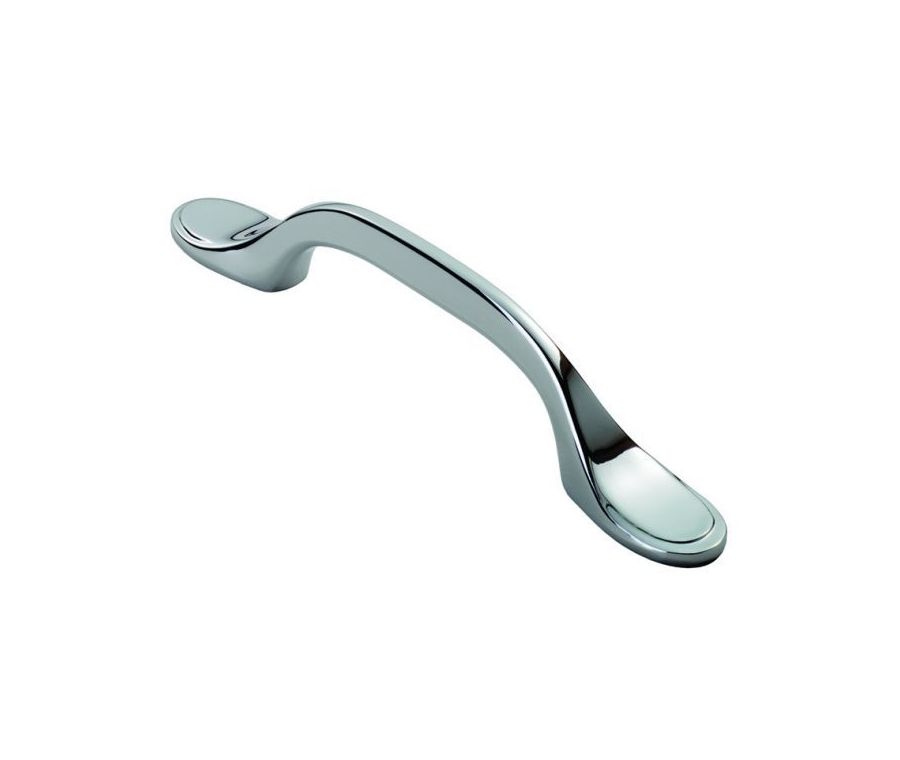 Polished Chrome 128mm Shaker Style Handle | FTD520CP