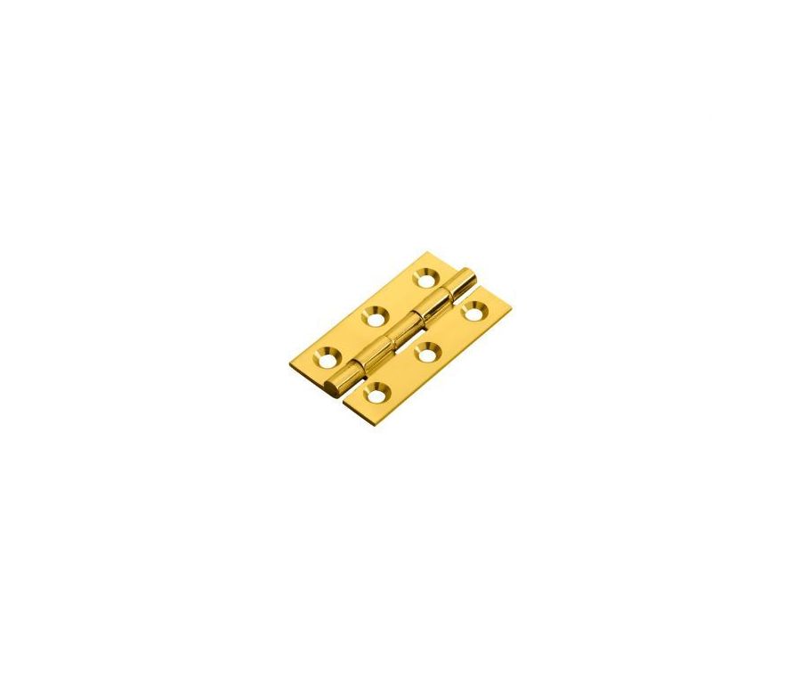 Pair 50mm Polished Brass Cabinet Hinge | FTD800CPB