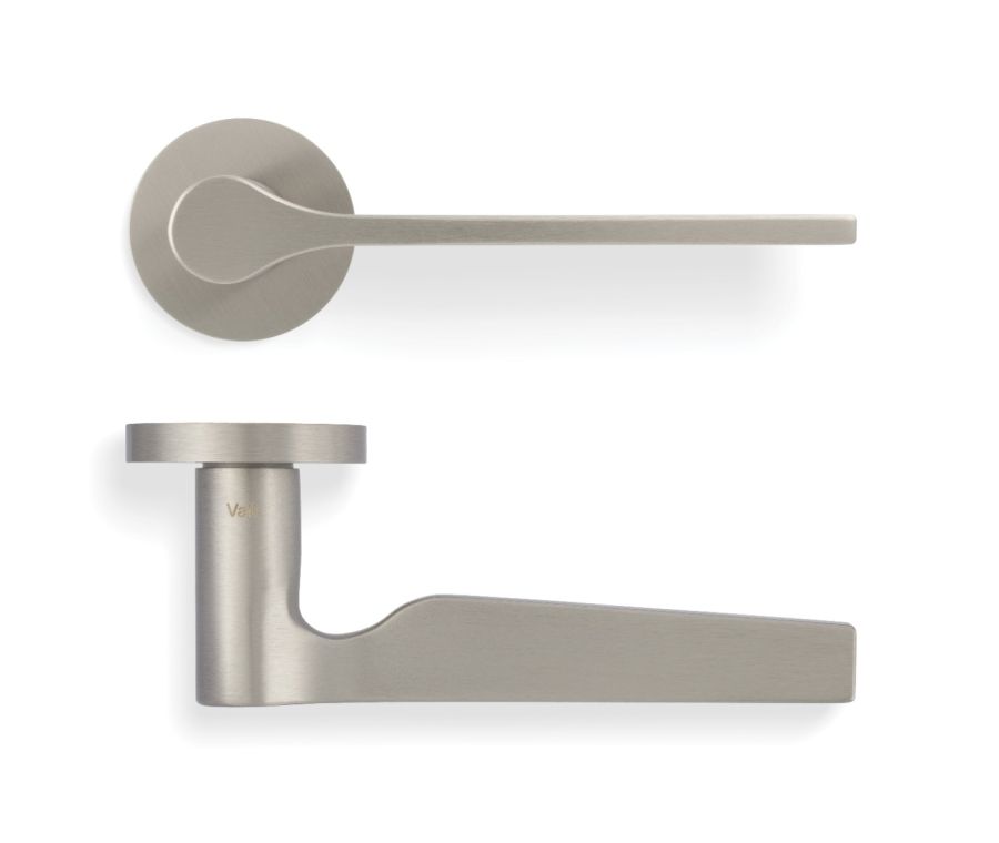 Set Valli Satin NIckel PVD H1062 Carmen Lever Handle 