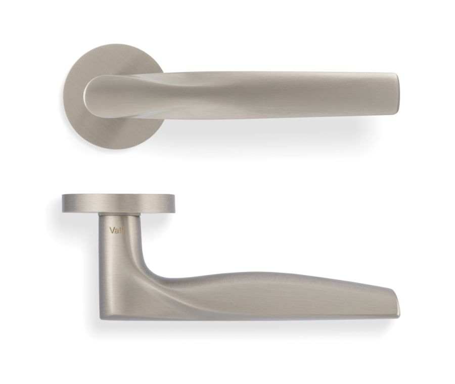 Set Valli Satin Nickel PVD SOM Designer H359 Lever Handles | Skidmore, Owings & Merrill
