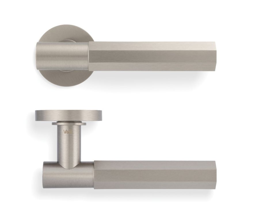 Set Valli Satin Nickel PVD H380 Antonio Citterio Lever Handle