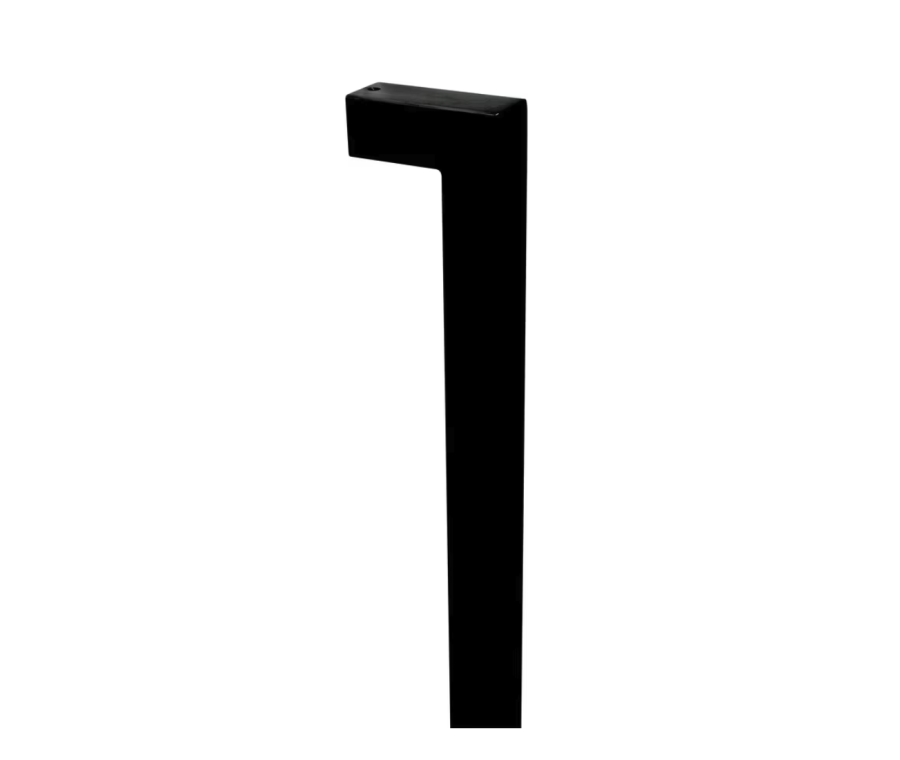 BLU HAB4 Matt Black Inline Square Mitre Back to Back Pull Handle | 1200mm | HAB4-1200-BB-MBL
