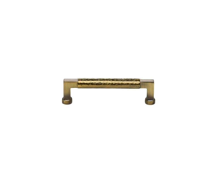 Heritage Brass Antique Brass Hammered Cabinet Pull 128mm