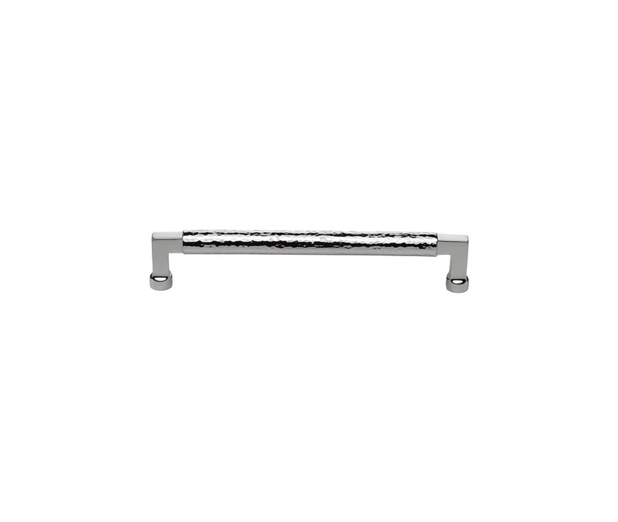 Heritage Brass Polished Chrome Hammered Cabinet Pull 203mm