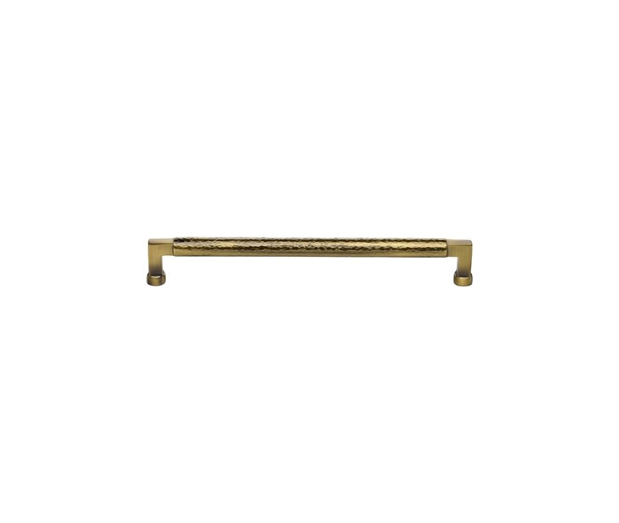 Heritage Brass Antique Brass Hammered Cabinet Pull 254mm