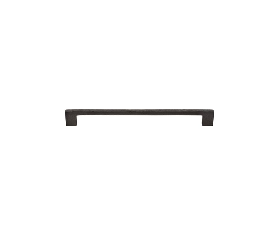 Heritage Brass Matt Bronze Metro Cabinet Pull Hammered Design 256mm