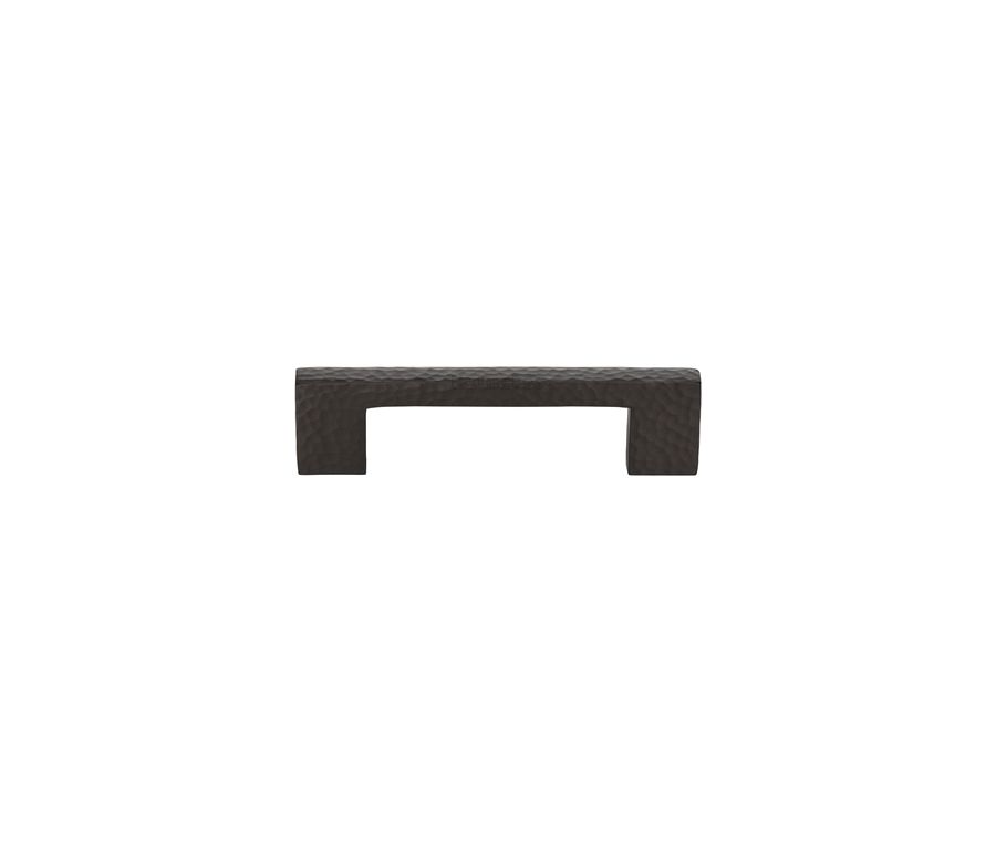 Heritage Brass Matt Bronze Metro Cabinet Pull Hammered Design 96mm