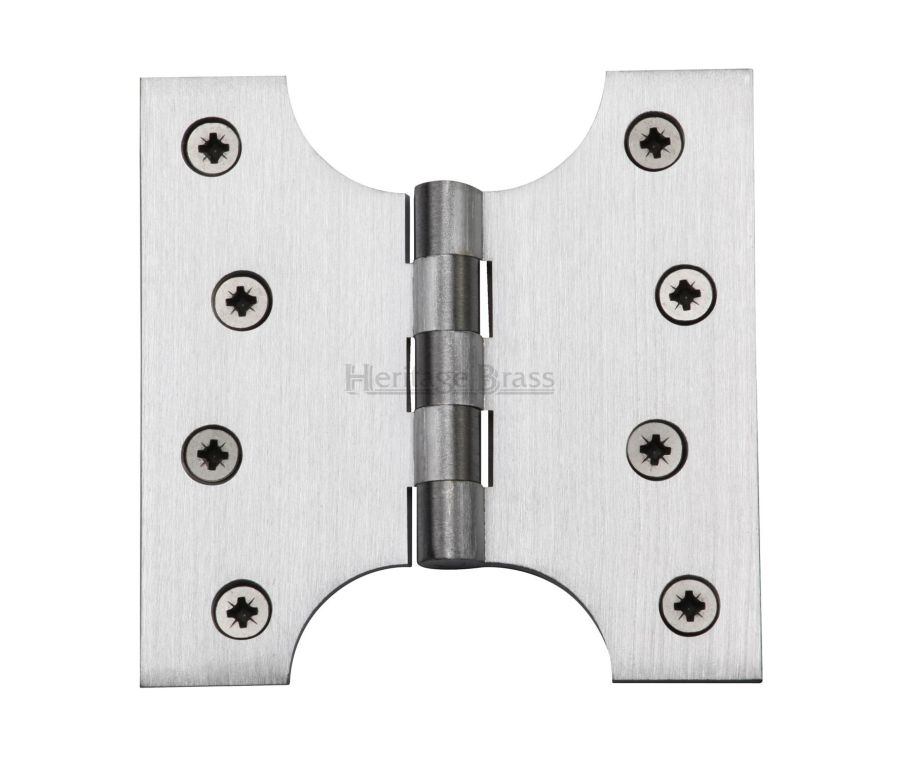 Heritage Brass Satin Chrome 4 x 2