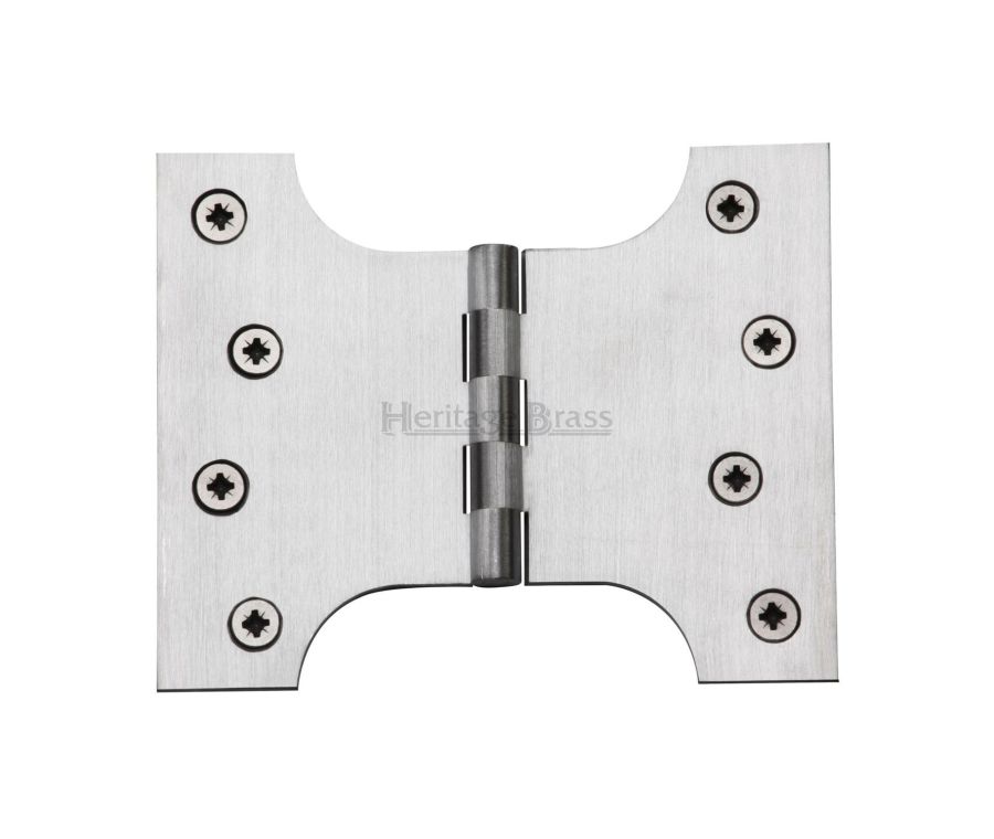 Heritage Brass Satin Chrome 4 x 3