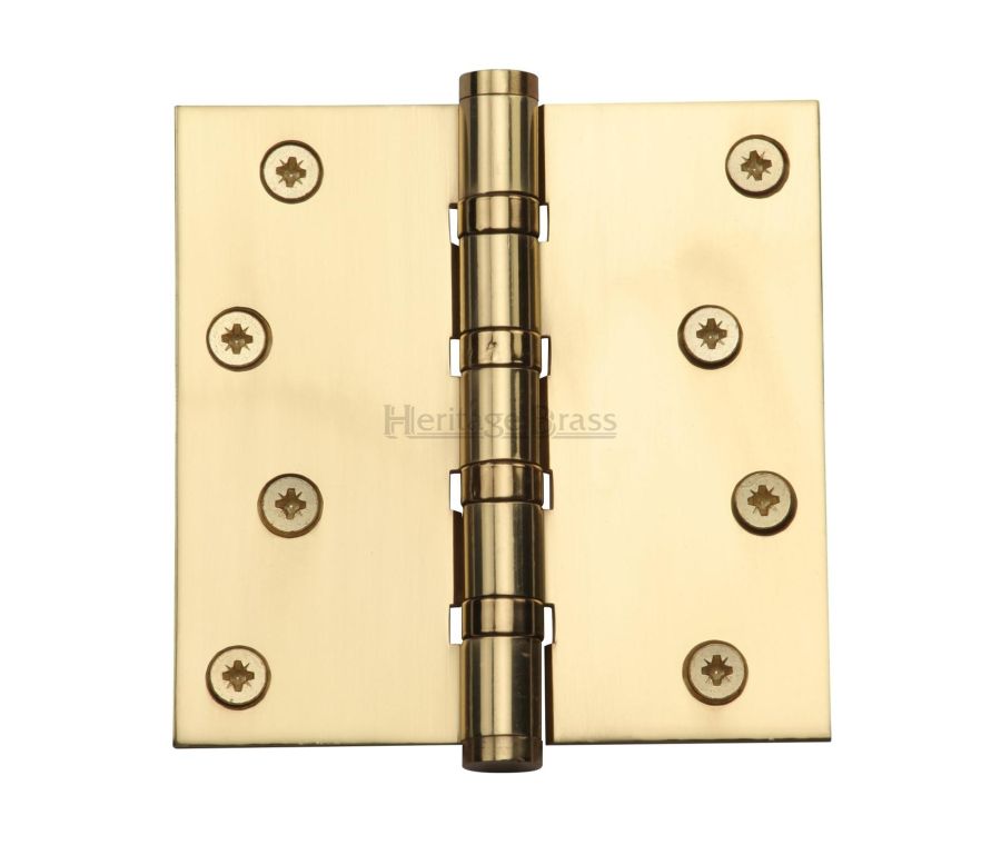 Heritage Brass Polished Brass 4 x 4