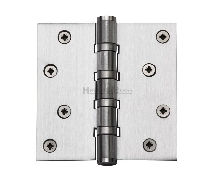 Heritage Brass Satin Chrome 4 x 4