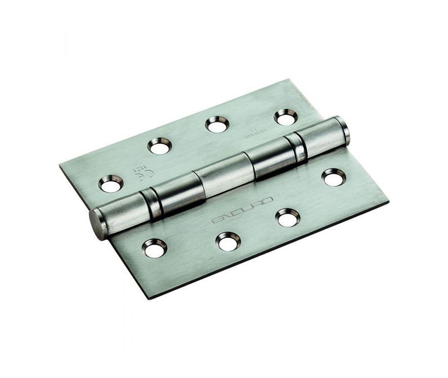 Pair Satin Stainless Steel 102mm (4