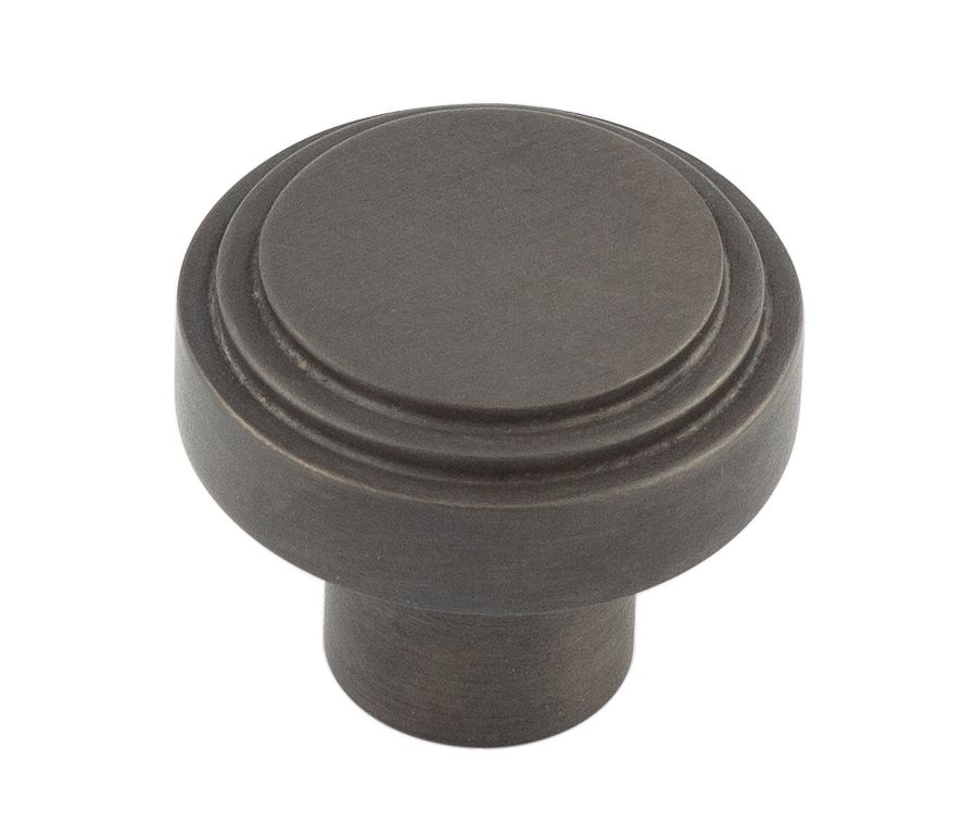 Hoxton Dark Bronze 30mm Cropley Cupboard Knob | HOX1030DB