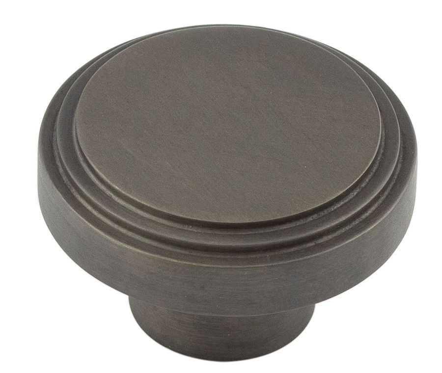 Hoxton Dark Bronze 40mm Cropley Cupboard Knob | HOX1040DB