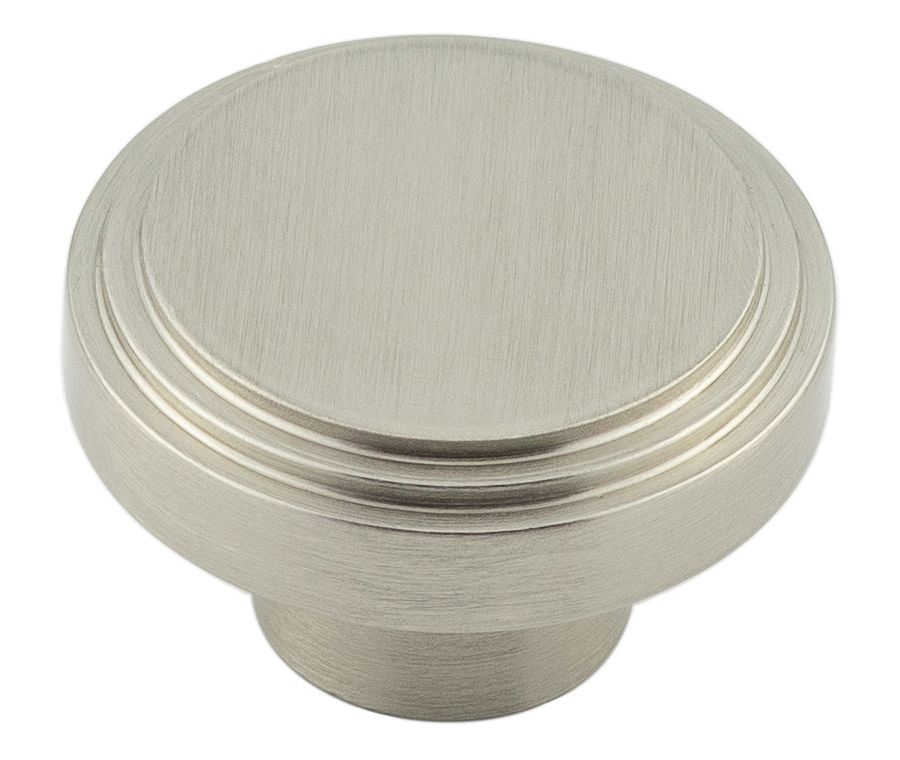 Hoxton Satin Nickel 40mm Cropley Cupboard Knob | HOX1040SN